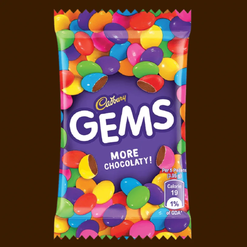 Cadbury Gems | Pack of 10 | Tangy Shop